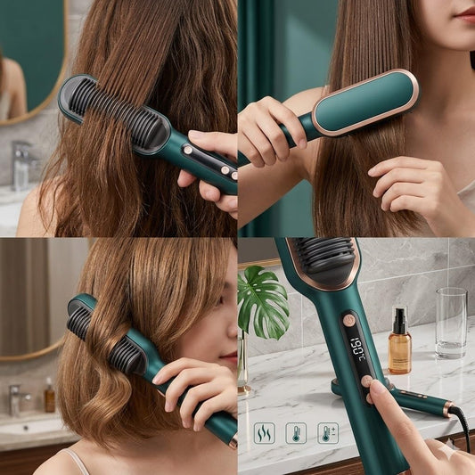 3 in 1 Hair Straightener Comb