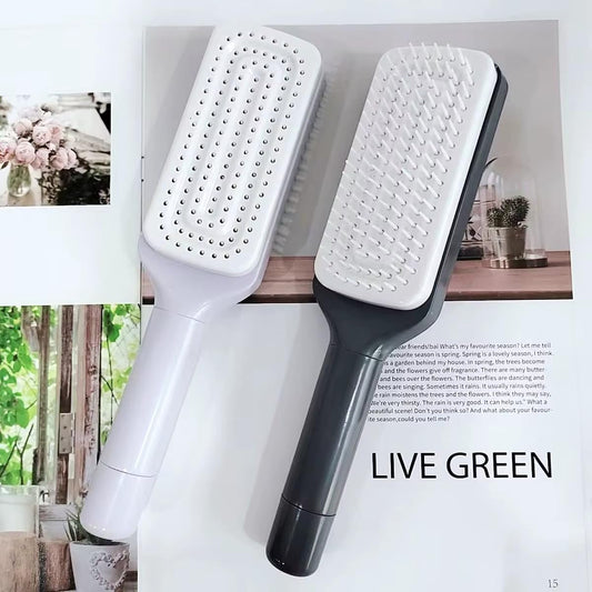 Self Cleaning Hair Comb