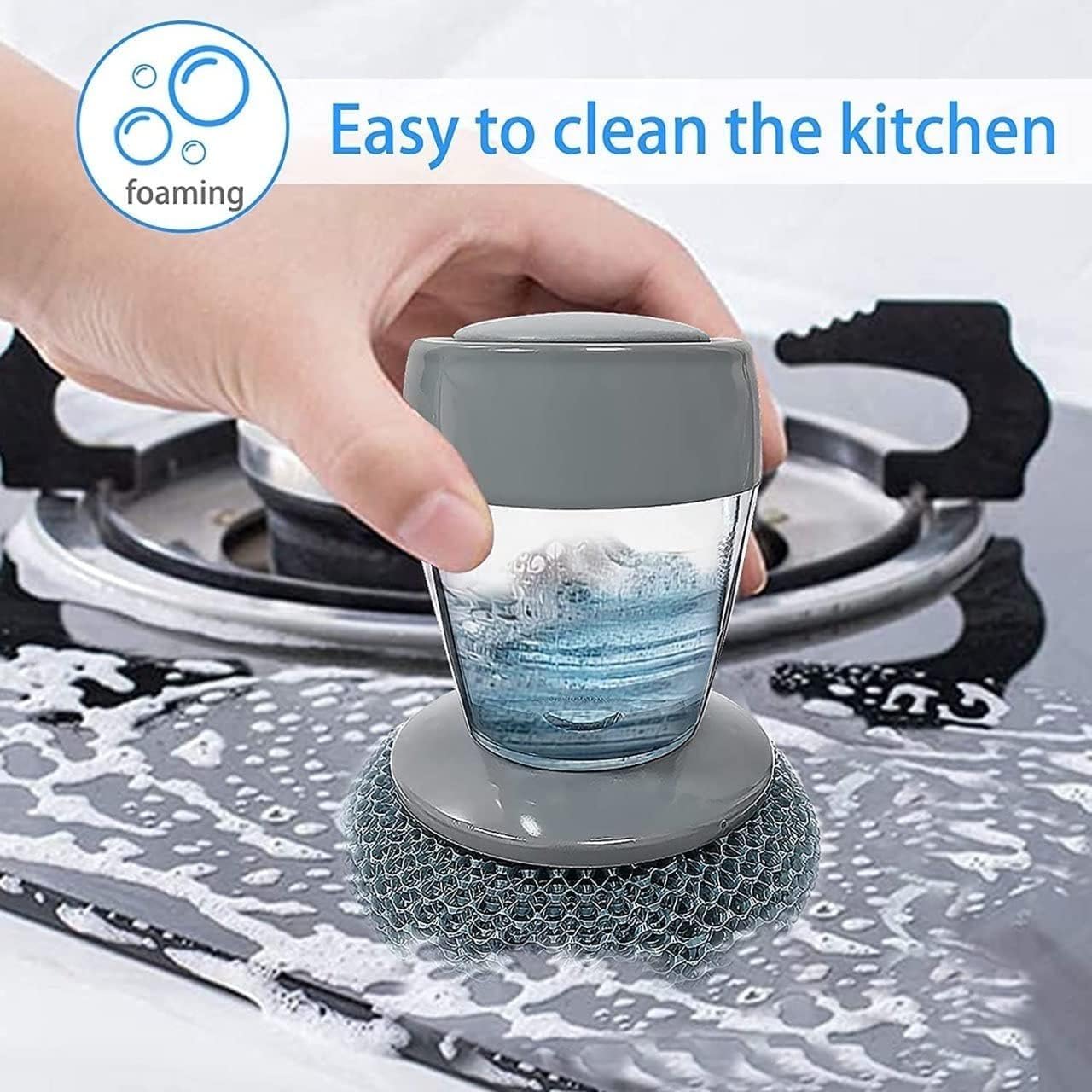 Soap Dispensing Palm Scrubber
