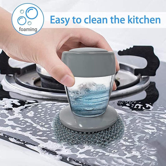 Soap Dispensing Palm Scrubber