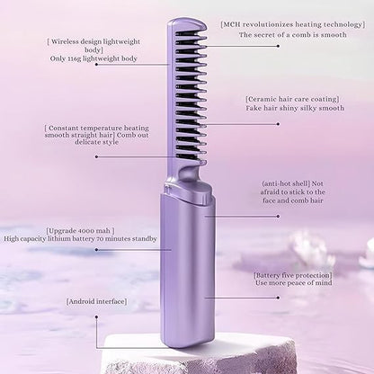 Rechargeable Mini Hair Straightener